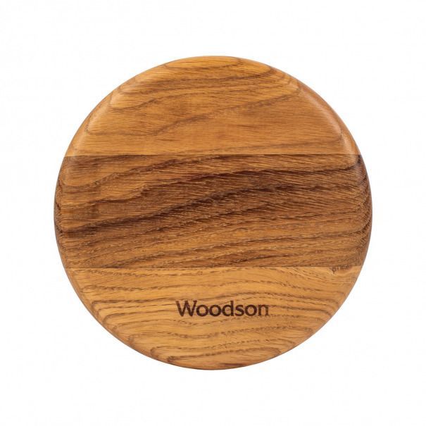 Клапан вентиляционный Woodson ф100, дуб