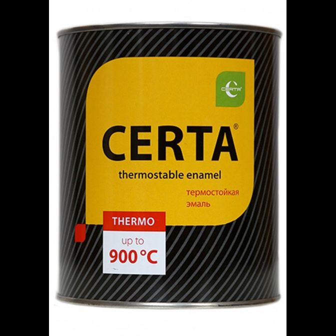 Эмаль термостойкая, "Церта", 0,9 кг