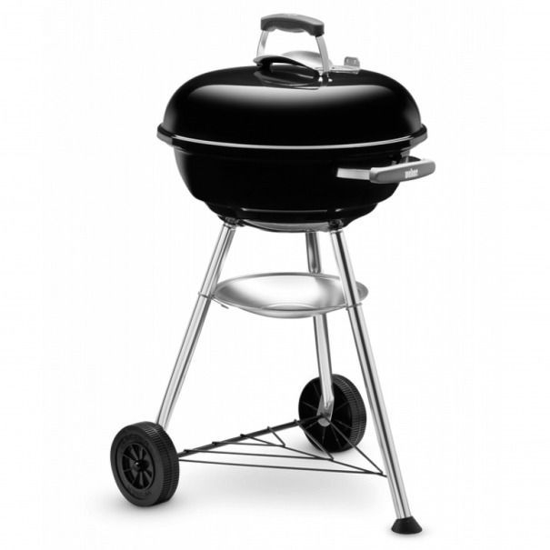 Угольный гриль Weber Compact Kettle 47 см, черный