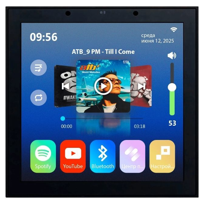 Панель управления музыкой в бане SW SENSOR 2.0 Bluetooth/Wi-Fi