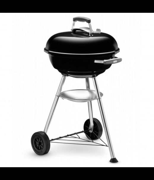 Угольный гриль Weber Compact Kettle 47 см, черный