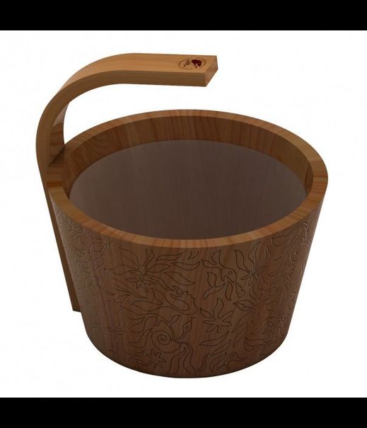 Ведро SAWO 342-D-DRF (кедр, 4 литра)