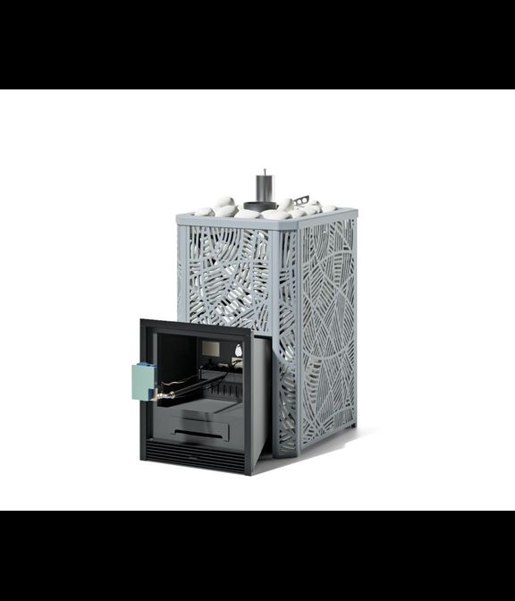 Печь для бани Ялта 25/2024 на газу, модерн