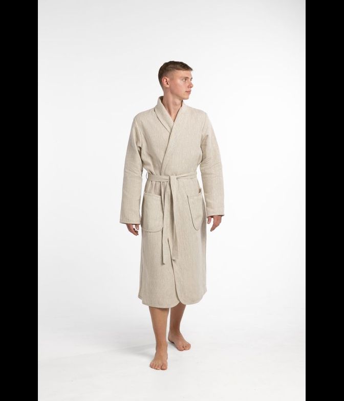 Халат коллекция "Натюрель", 50-52, лён