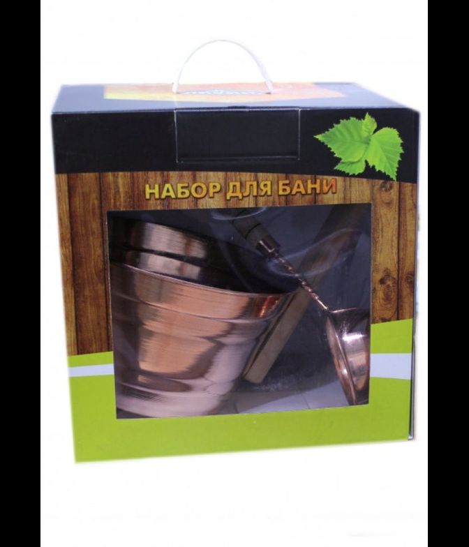Подарочный набор "Каменка", медный
