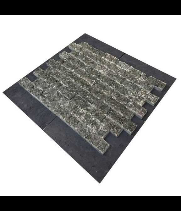 Плитка для бани "Пироксенит", рваный камень