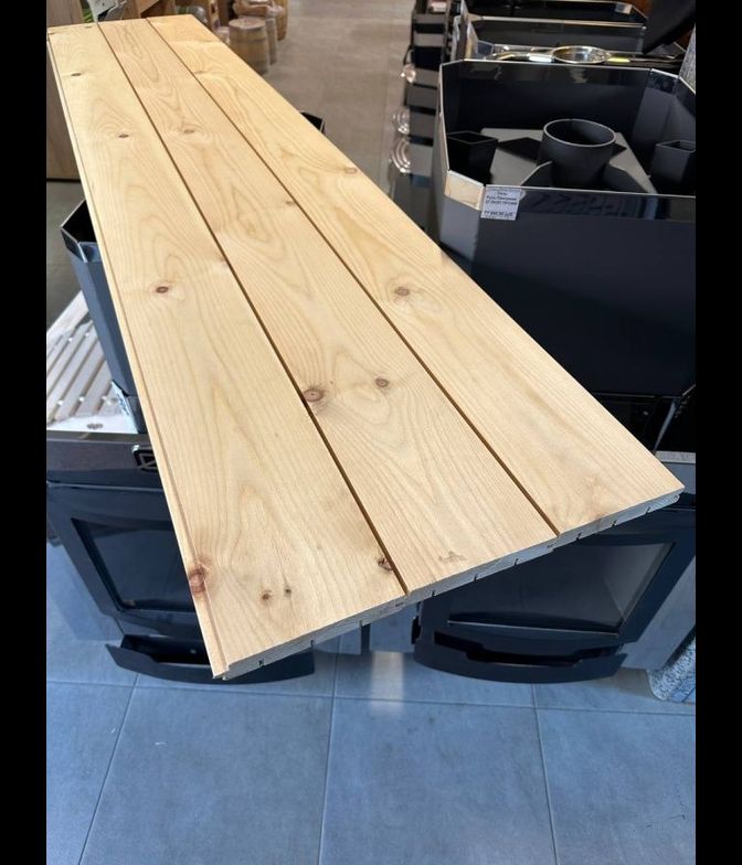 Вагонка кедр (STS профиль) АВ 20 х 142 (135)