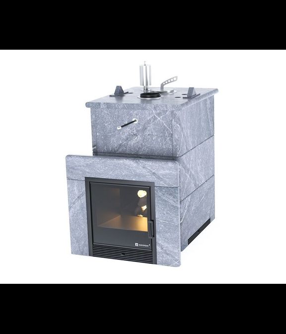 Печь для бани Анапа в облицовке, талькохлорит