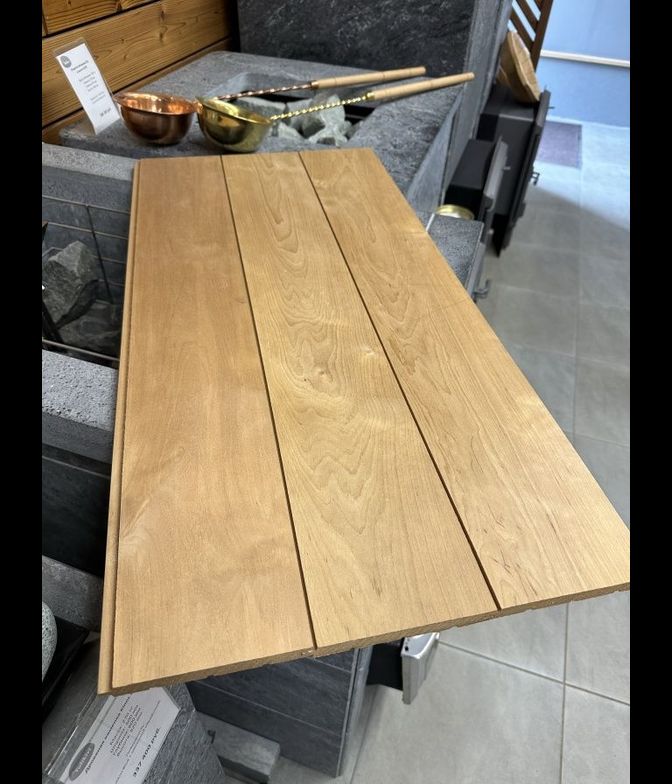 Вагонка для бани, термоольха, "Экстра", 14х137 (127) мм, STS профиль