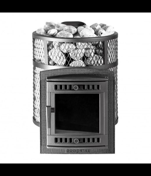 Печь для бани «Атмосфера М» сетка нержавейка