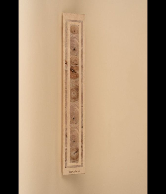 Светильник Woodson FIJI Line угловой со светодиодной лентой, Ольха (24V)