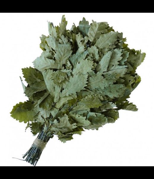 Веник для бани, дуб с чабрецом