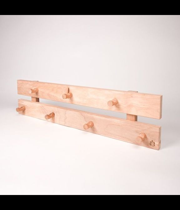 Вешалка настенная Левада Д7, ольха, 2 ряда