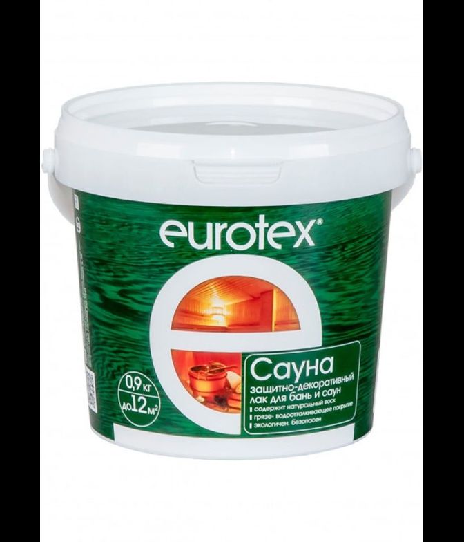 Защитный состав Евротекс-сауна, 0,9 кг