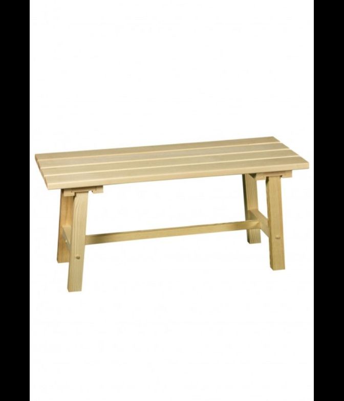 Лавка для бани и сауны, 180х50х45 см