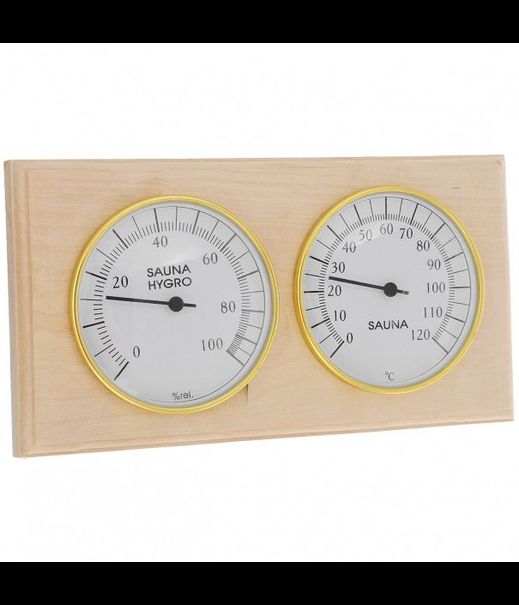 Термогигрометр "Банная станция", 2 в 1