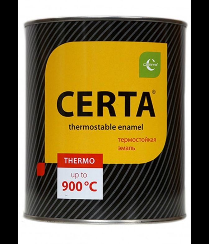 Эмаль термостойкая, "Церта", 0,9 кг