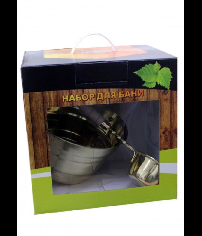 Подарочный набор "Каменка", латунный