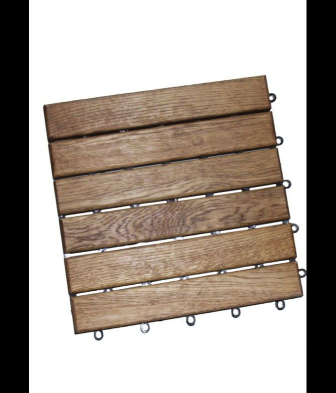 Дубовый декинг, 300х300