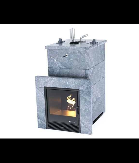 Печь для бани Сочи в облицовке, талькохлорит