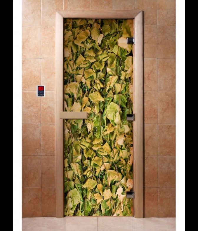 Стеклянная дверь «Дверь с фотопечатью, А001»