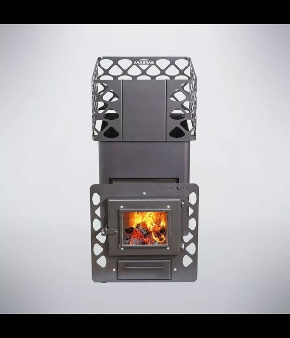 Банная дровяная печь Теремок