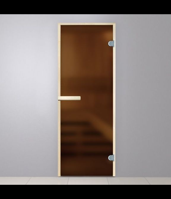 Стеклянная дверь "Элит Матовая", 70х180 см