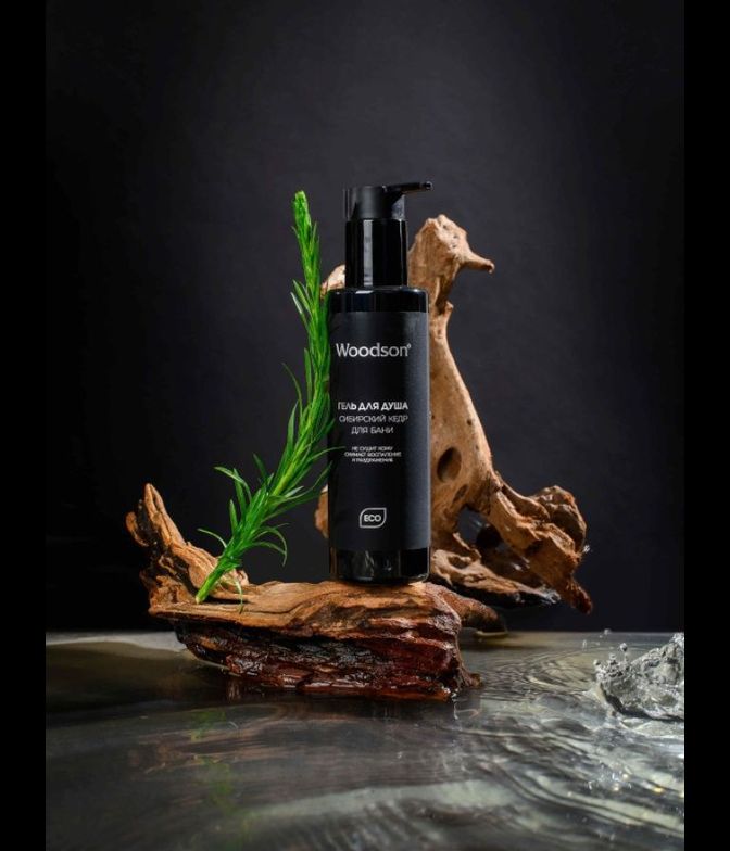 Гель для душа "Сибирский кедр" для бани