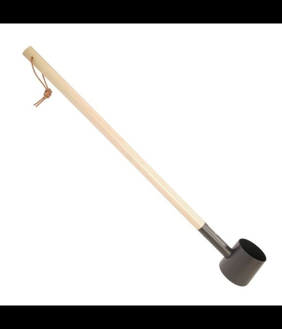 Черпак или ковш для бани, EVEREST 300мл, 70см, алюминий BLACK (TG-53)