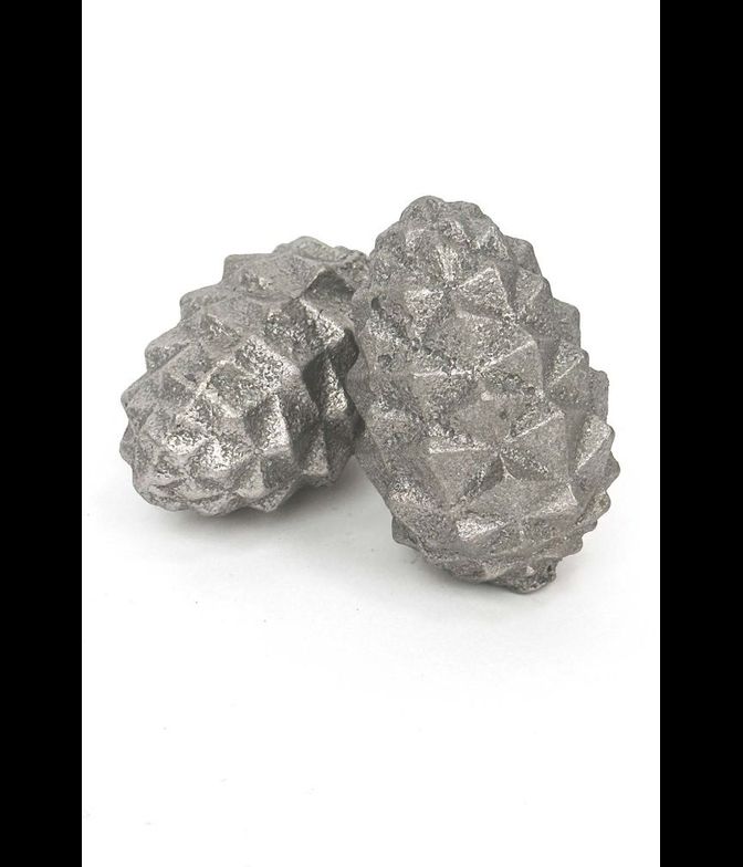 Камни для бани, "Шишка" из нержавеющей стали, 4 шт.