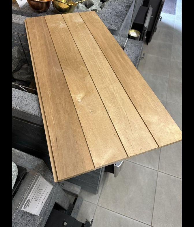 Вагонка для бани, термоольха, "Экстра", 14х100 (90) мм, STS профиль