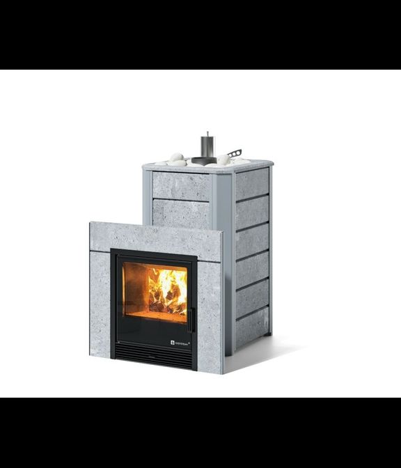 Печь для бани Ялта 15/2024 в облицовке из талькохлорита