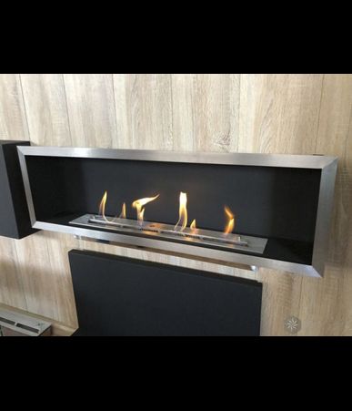 Биокамин настенный Flagman 1000 шлифованный