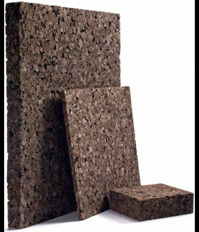 Плита Termocork, плита пробка для утепления бани