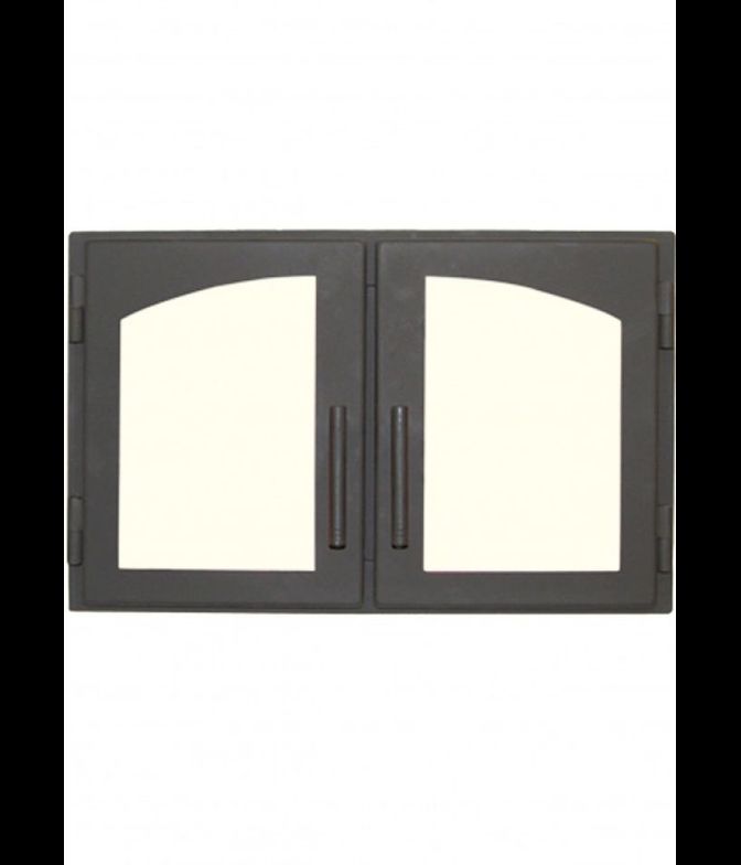 Дверь печная ДВ544-2А, сталь