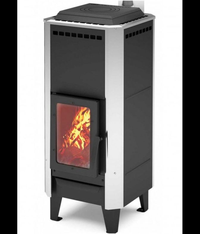 Отопительная печь Вертикаль Металлика