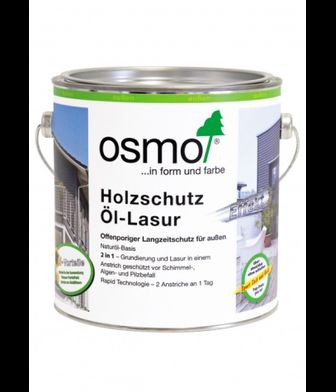 Защитное масло-лазурь с эффектом серебра - Holzschutz OL-Lasur Effekt, 0.75л