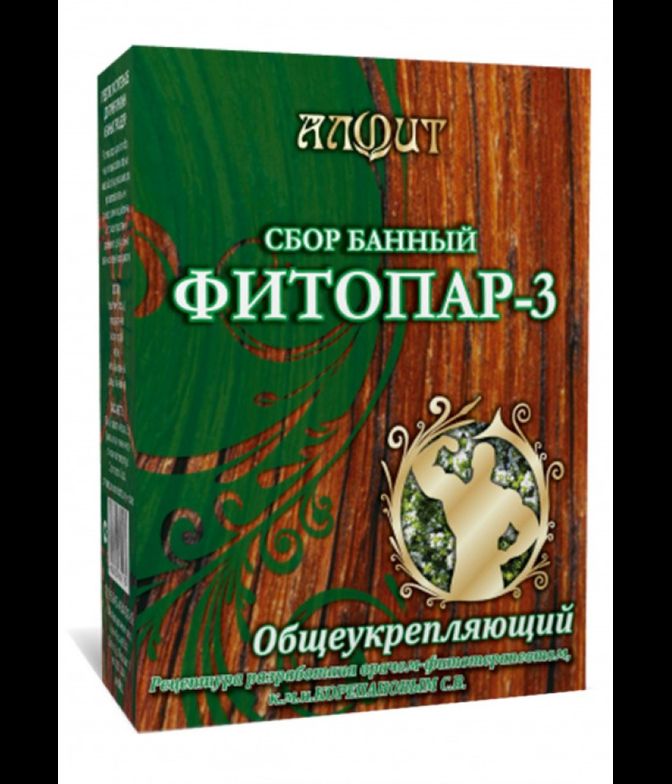 Фитосбор банный "Фитопар-3", общеукрепляющий