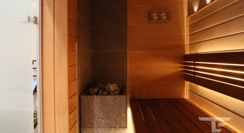 Компактная баня в квартире