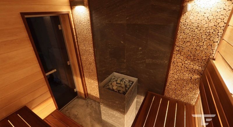 Компактная парная. Отделка под ключ.