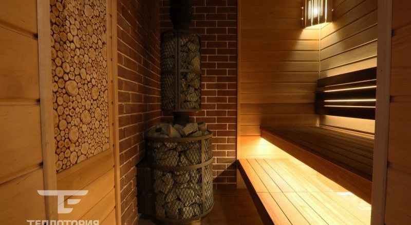 Отделка парной - "Атмосфера"