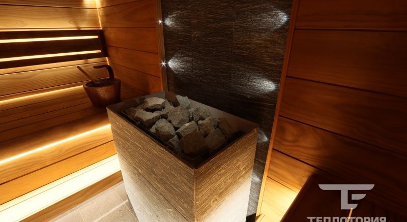 Универсальная парная. Электрокаменка и Pino Premio