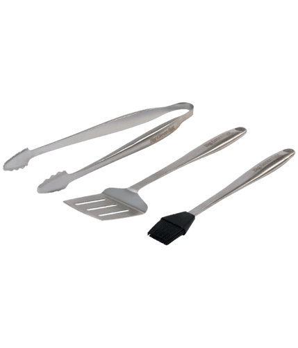 НАБОР ИНСТРУМЕНТОВ ИЗ НЕРЖАВЕЮЩЕЙ СТАЛИ: КИСТОЧКА, ЛОПАТКА, ЩИПЦЫ