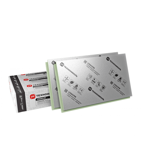 Плита LOGICPIR БАНЯ Ф/Ф L-1190Х590Х50 (5 ПЛИТ 3,5105 КВ.М.)