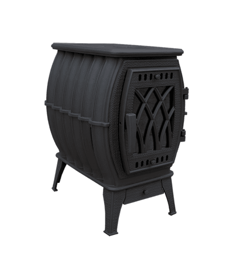 Печь-камин отопительно-варочная "Бахта"